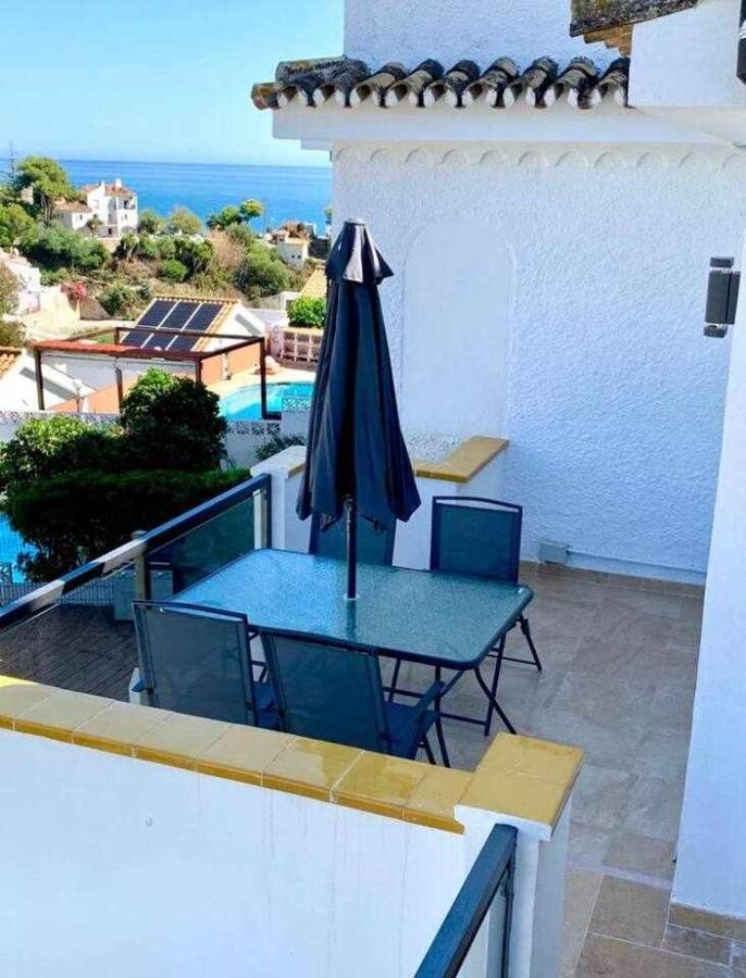 Apartamento 2 En Chalet Con Vista Abierta Al Mar Málaga Exteriör bild