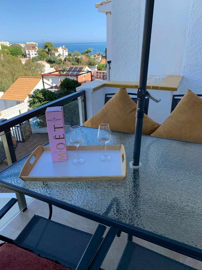 Apartamento 2 En Chalet Con Vista Abierta Al Mar Málaga Exteriör bild
